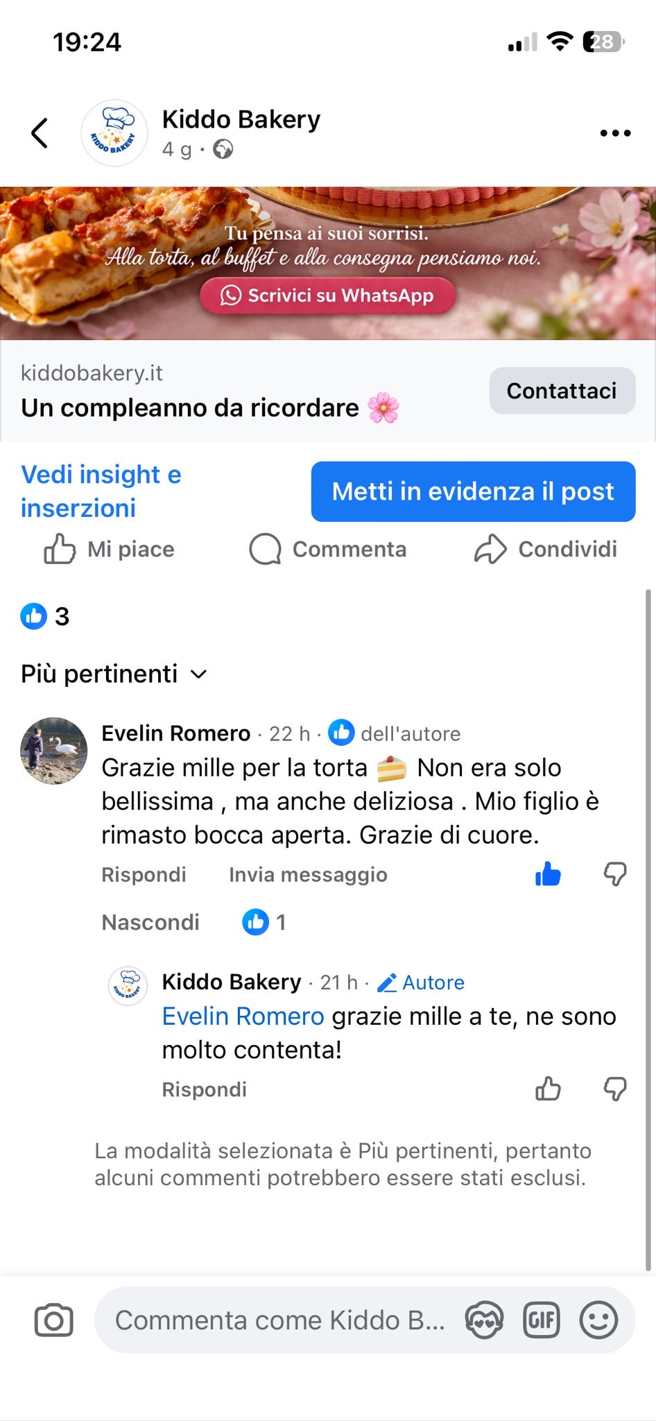 Testimonianza cliente 11