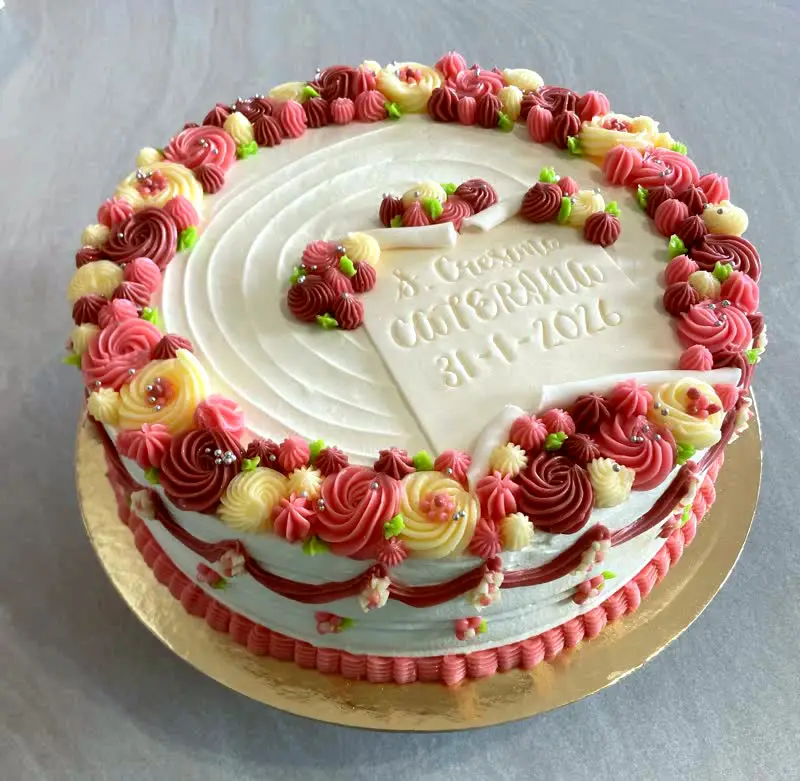 Torta Chantilly Rosa